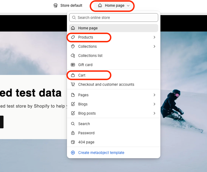 adding templates to the shop