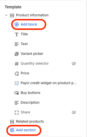adding templates to the shop